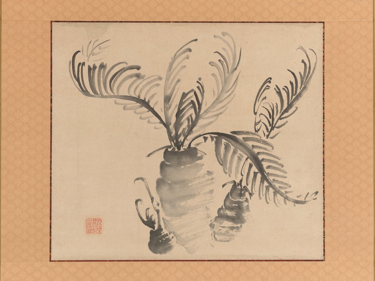 Cycad, midten av 1700-tallet. av Ike no Taiga