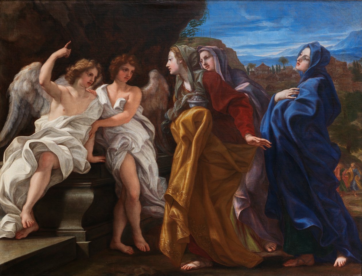 De tre Maria ved graven, ca. 168485 av Il Baciccio
