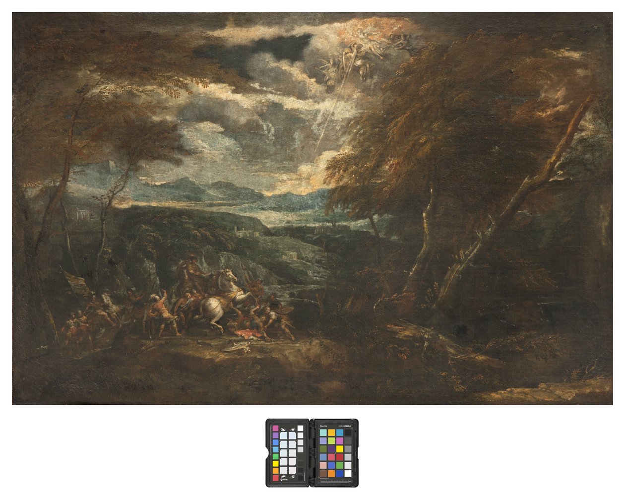 The Conversion of Saint Paul, 1710-20 av Ilario Giacinto Mercanti