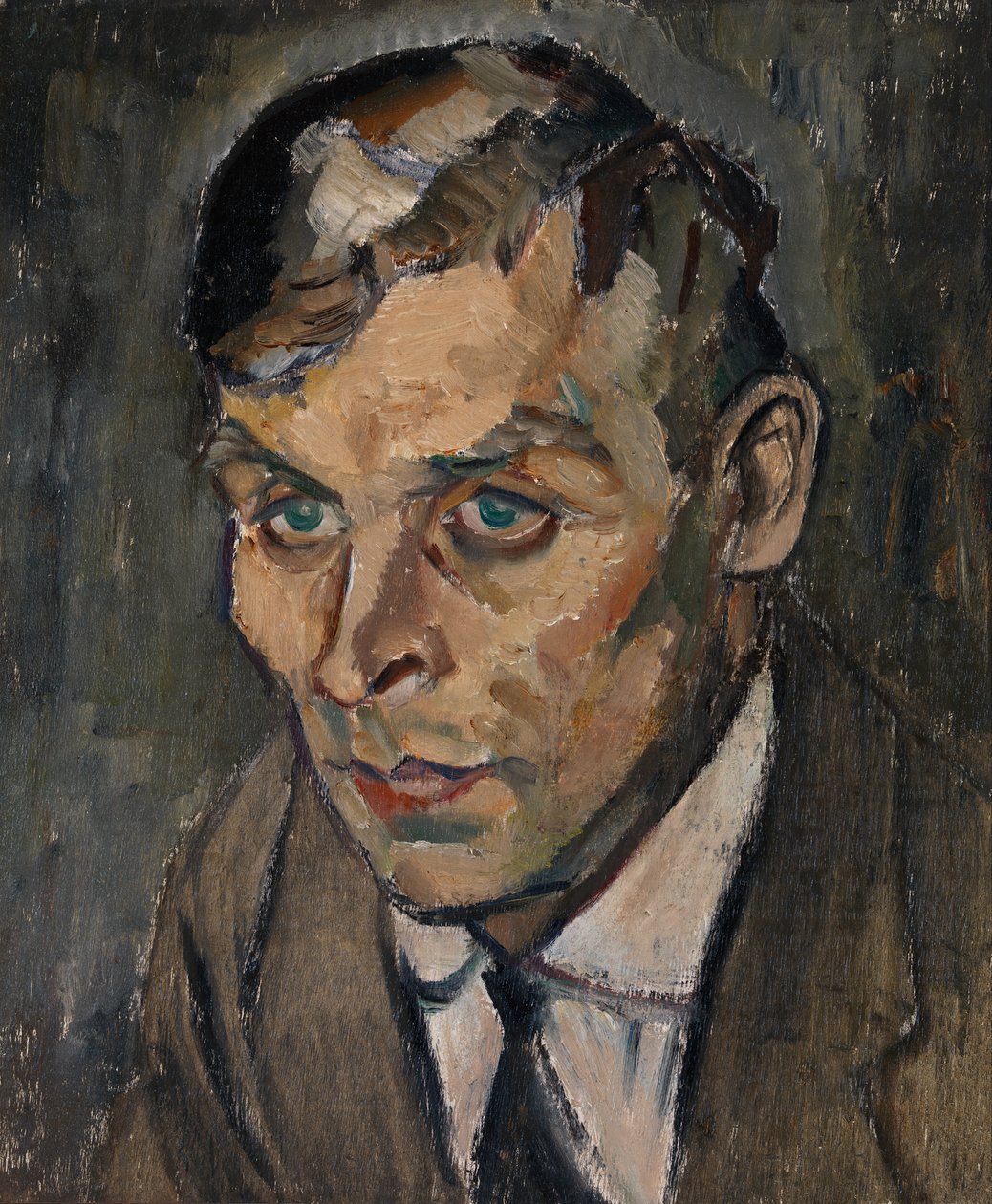 Portrett av kunstneren Väinö Kamppuri av Ilmari Aalto