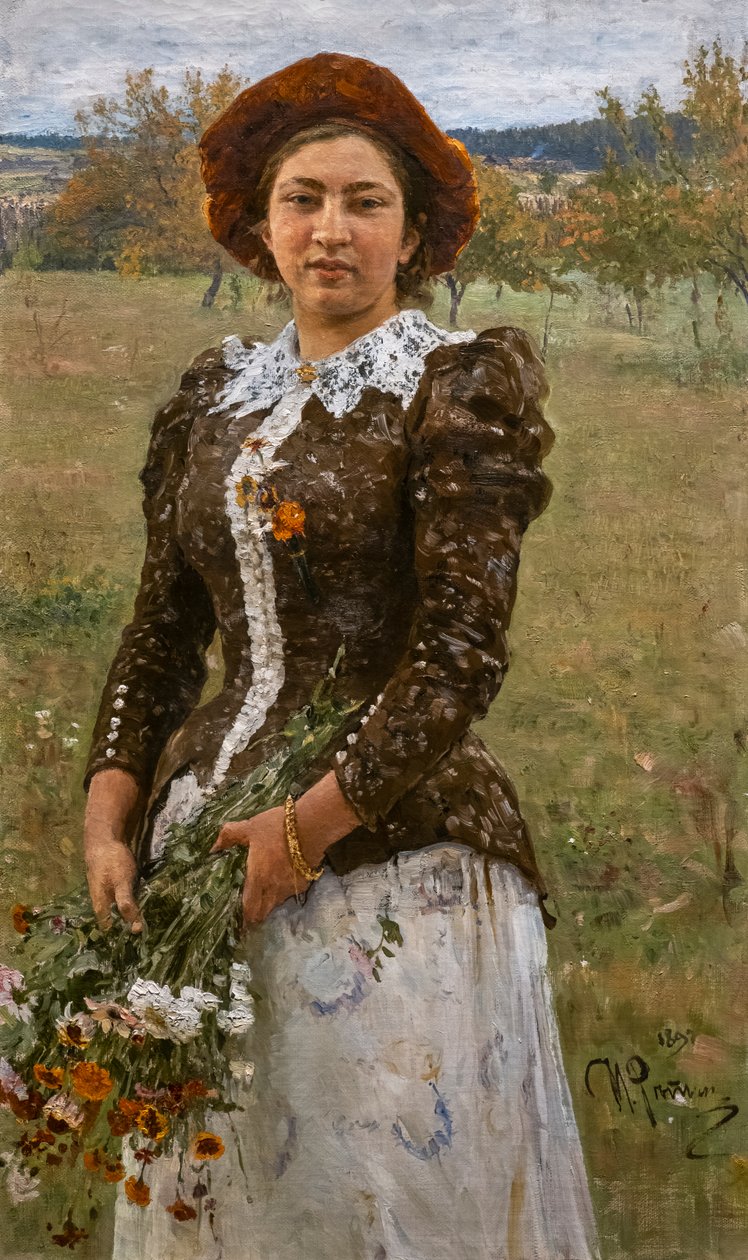 HØSTBUKETT av Ilya Efimovich Repin
