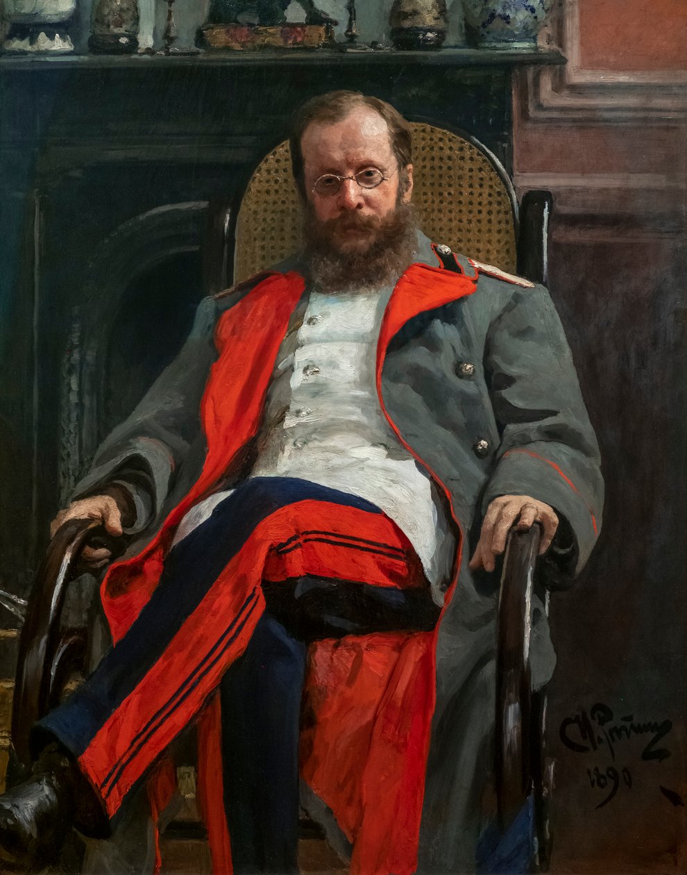 CESAR CUI av Ilya Efimovich Repin