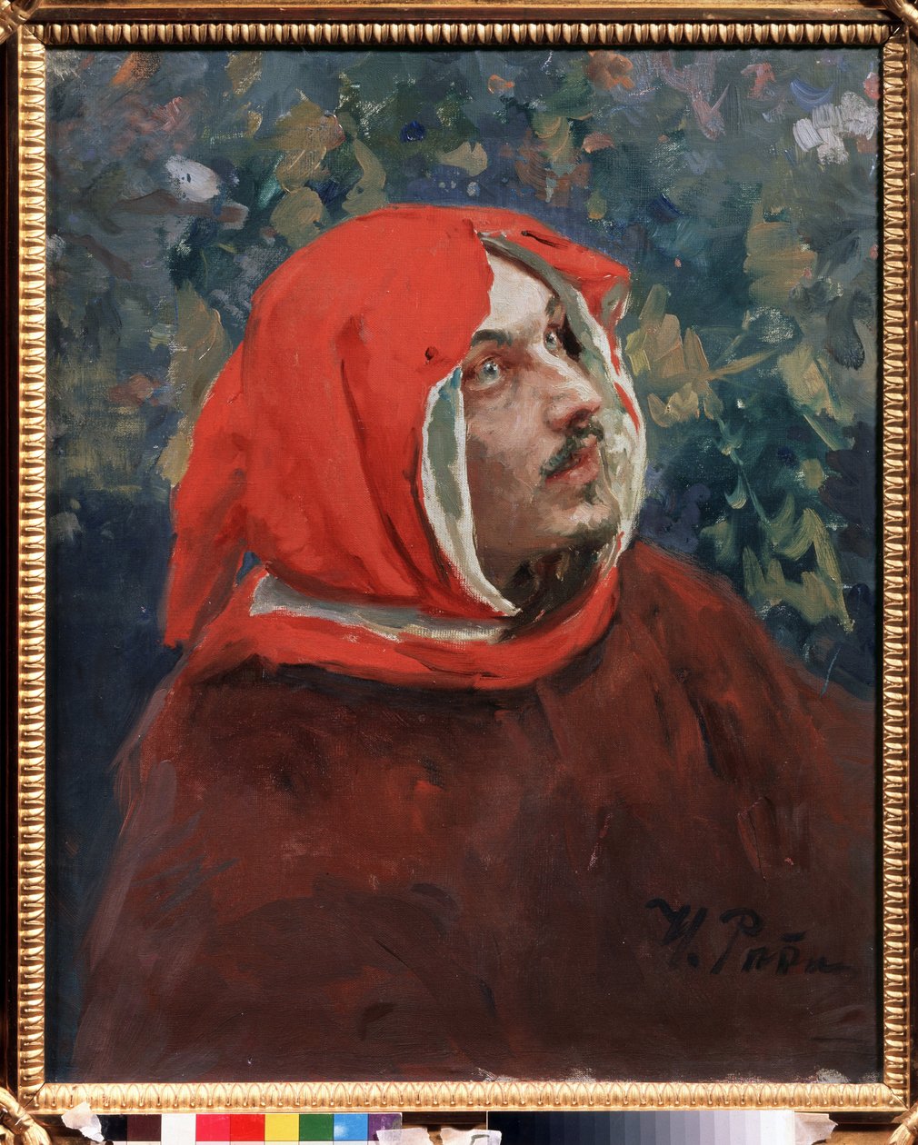 Dante Alighieri (Durante degli Alighieri av Ilya Efimovich Repin