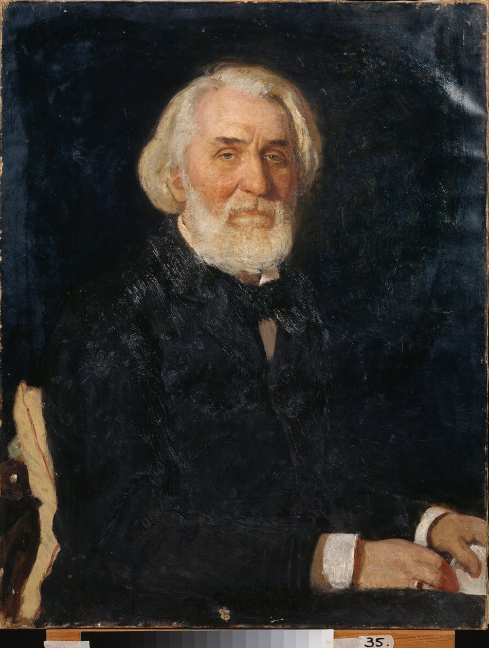 Portrett av forfatteren Ivan Sergeyevich Turgenev (Turgenev av Ilya Efimovich Repin