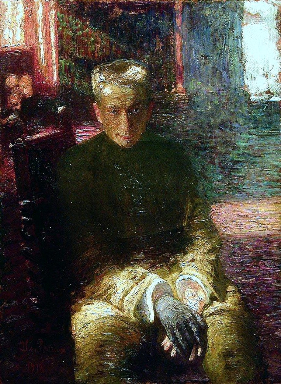 Portrett av Alexander Kerensky 1881-1970, 1918 av Ilya Efimovich Repin