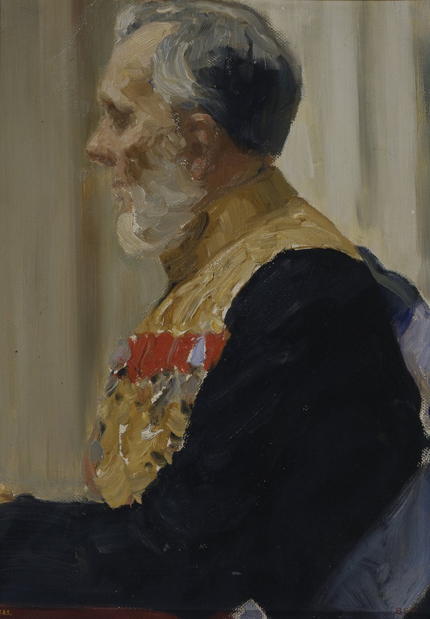 Portrett av grev Constantin Ivanovich von der Pahlen, 1903 av Ilya Efimovich Repin