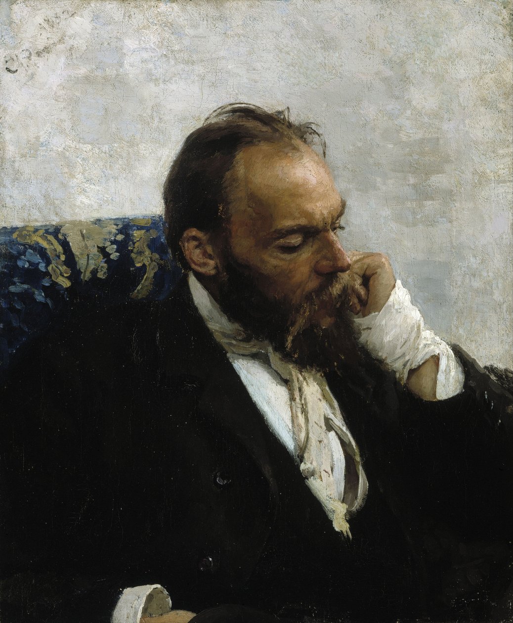 Portrett av professor Ivanov av Ilya Efimovich Repin