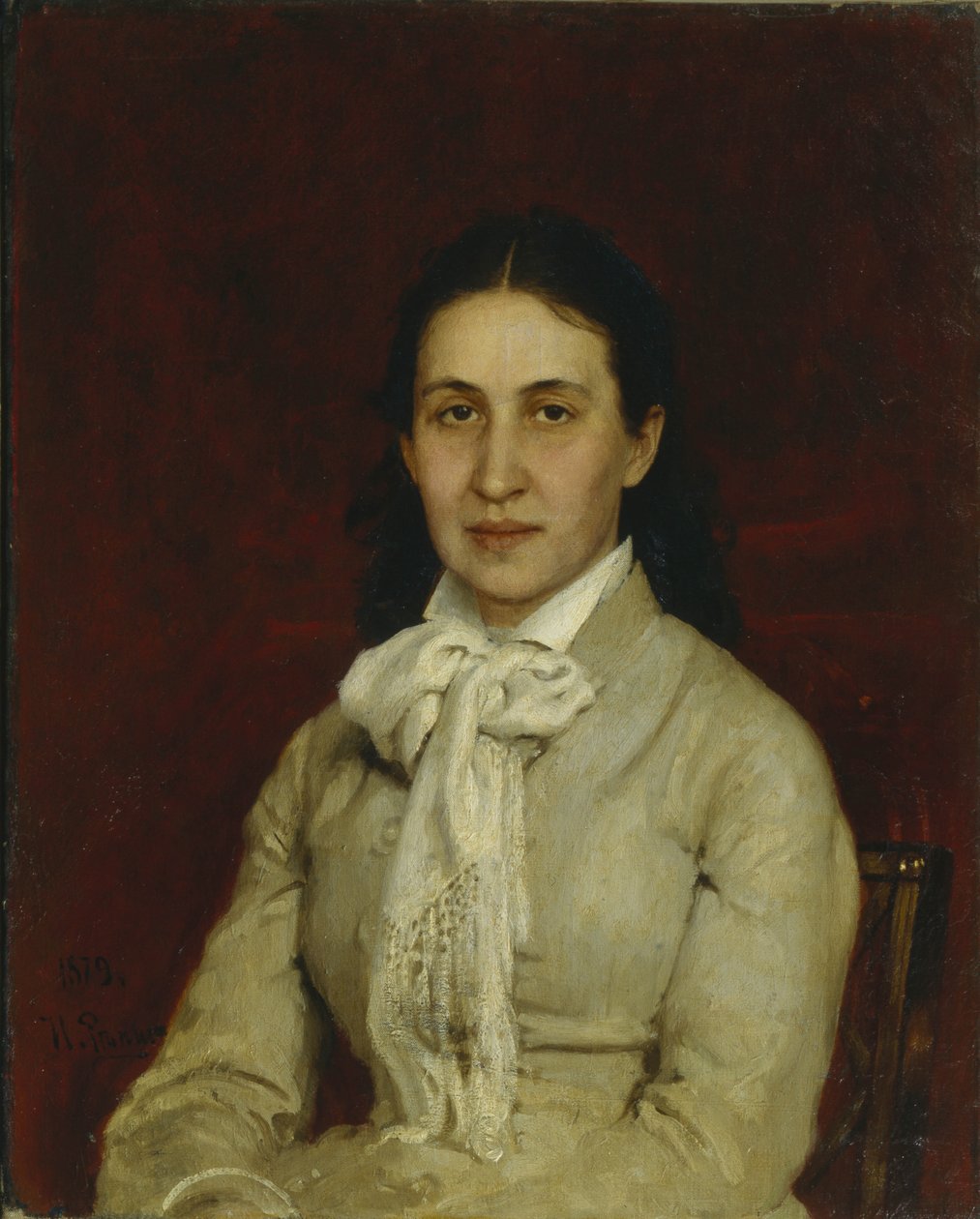 Portrett av Elizaveta Grigoryevna Mamontova 1847-1908, 1878 av Ilya Efimovich Repin