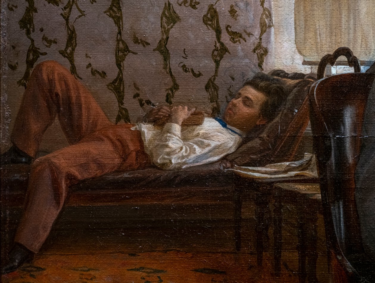STUDENTER FORBEREDELSER TIL EN EKSAMEN (Detaljer) av Ilya Efimovich Repin