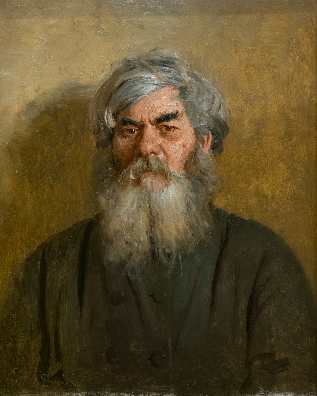 MANNEN MED DET ONDE ØYET av Ilya Efimovich Repin