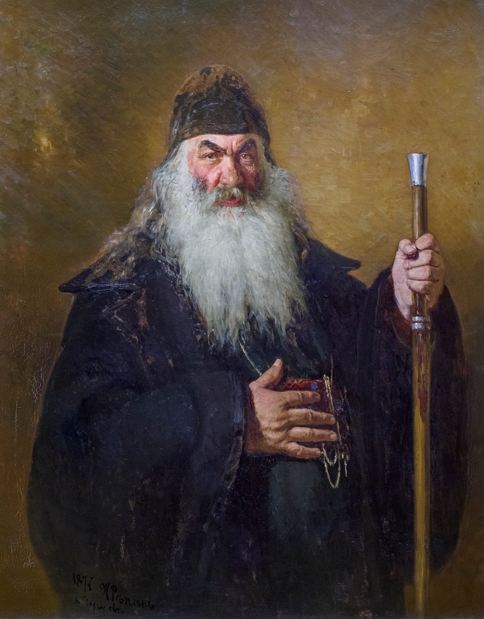 Erkediakonen av Ilya Efimovich Repin