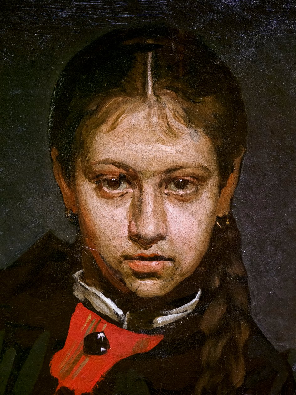 VERA CHEVTSOVA (detaljer) av Ilya Efimovich Repin
