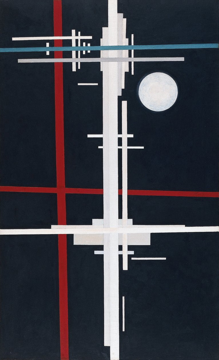 Suprematistisk komposisjon, 1923 av Ilya Grigorevich Chashnik