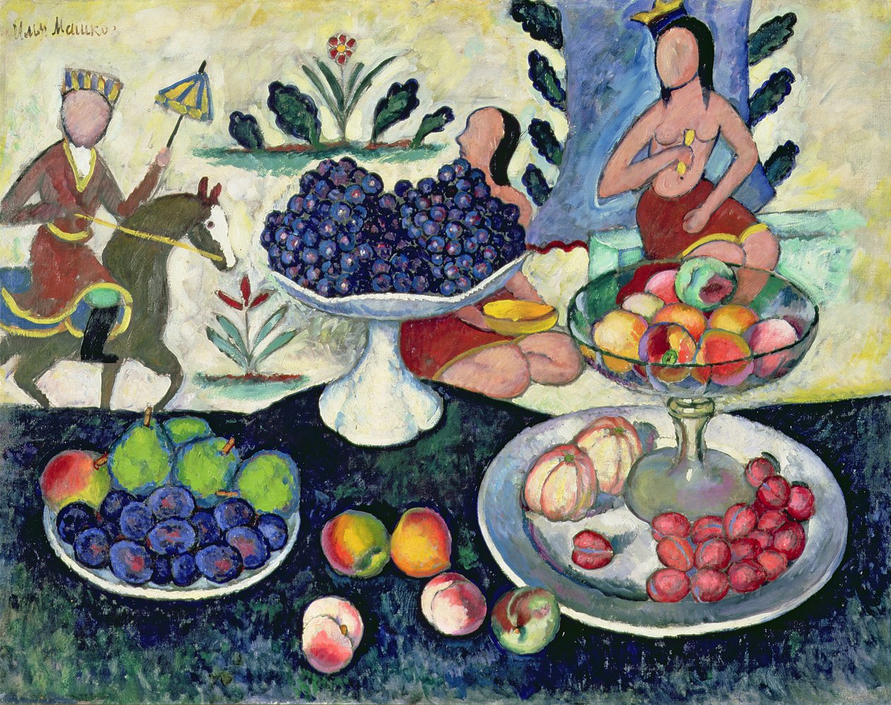 Still Life of Fruit, 1913 av Ilya Ivanovich Mashkov
