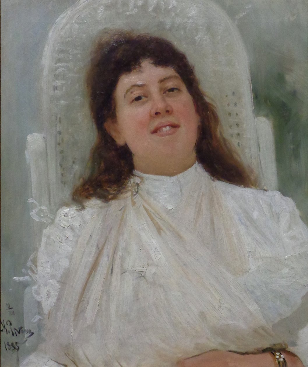Portrett av Marianne von Werefkin, 1888. av Ilya Efimovich Repin