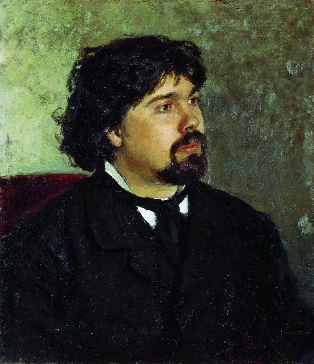Portrett av kunstneren Vasily Surikov