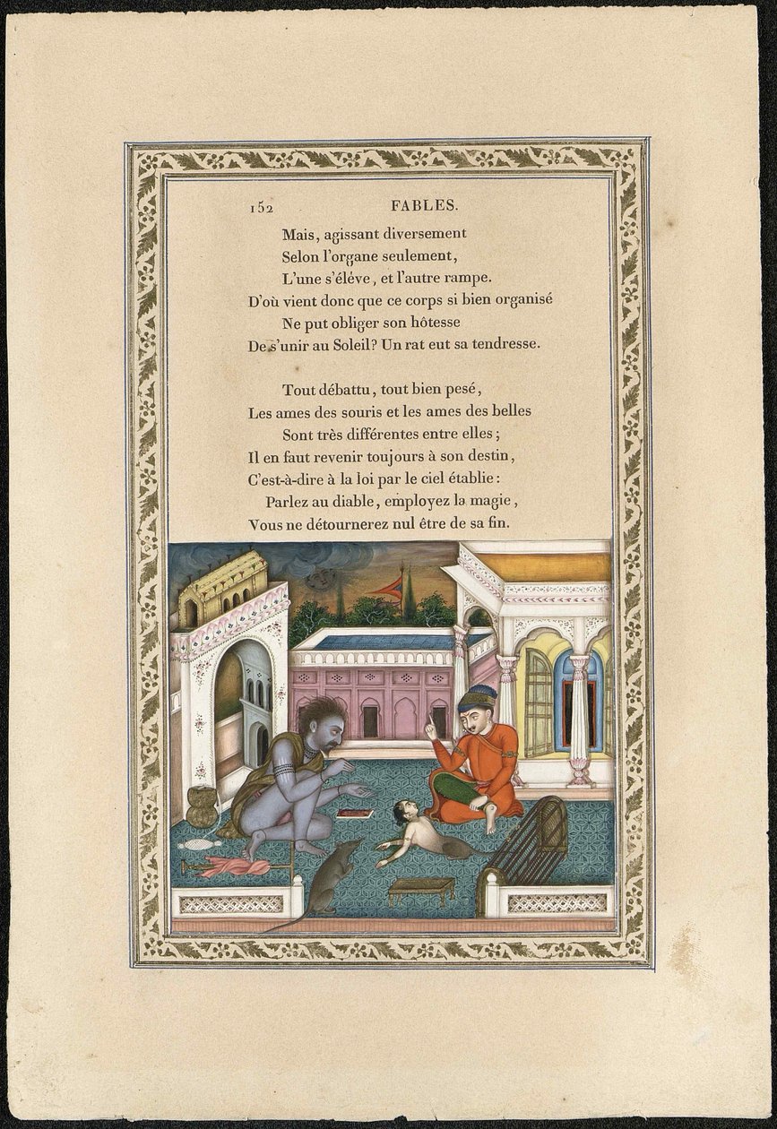 Musen ble til en jente Musen ble til en hushjelp, 1837-1839. av Imam Bakhsh Lahori
