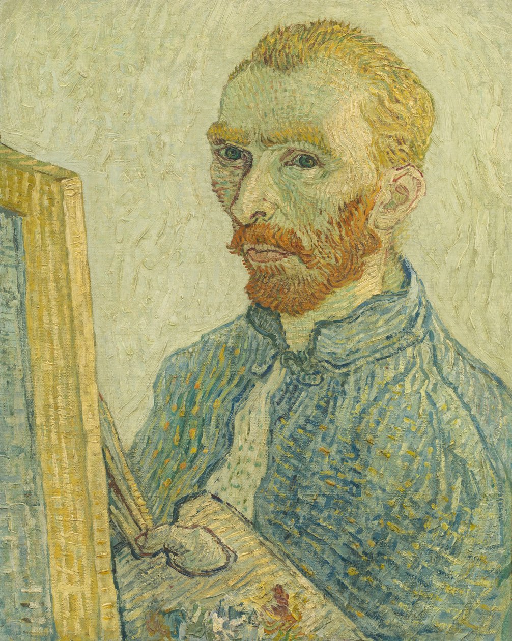 Portrett av Vincent van Gogh av Imitator of Vincent van Gogh