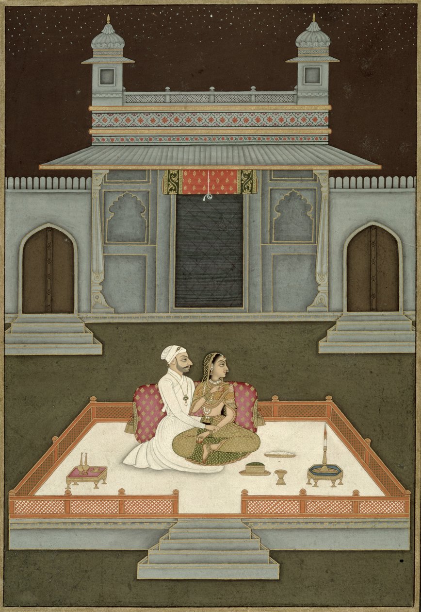 I. 65.3 Raga Dipaka, ca. 1760 av Indian School