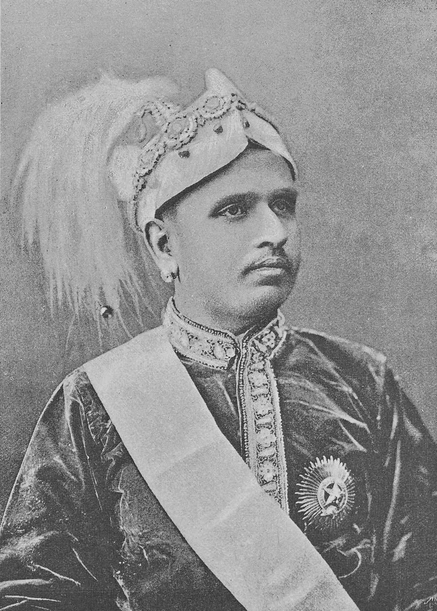 Moolam Thirunal fra Travancore av Indian photographer