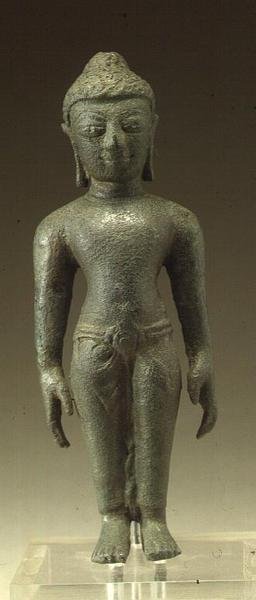 En Tirthankara fra Svetambara-sekten, Malwa-regionen (bronse) av Indian School