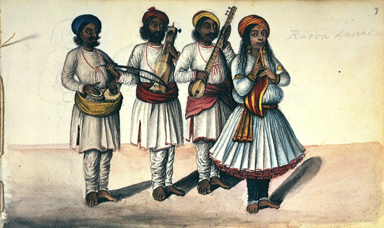 En dansende jente av Indian School
