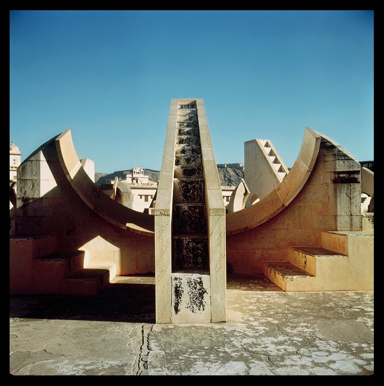 Astronomisk observatorium, bygget 1726-34 av Indian School