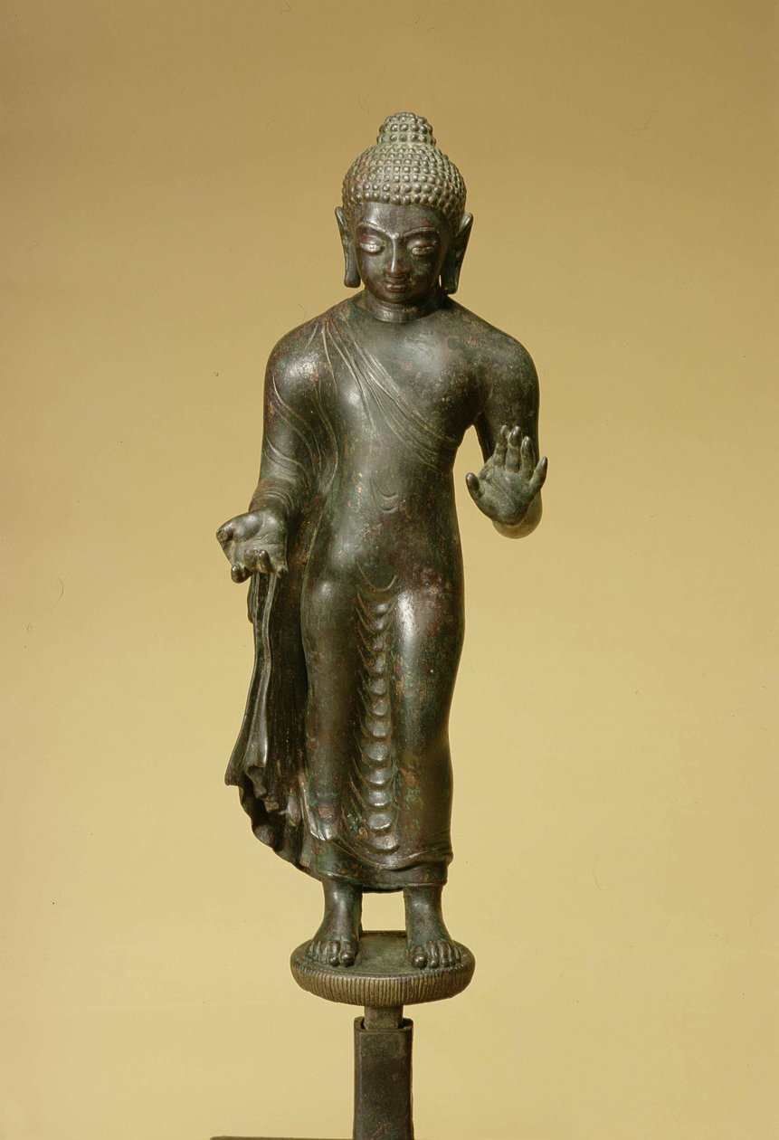 Buddha, Gupta, Phopner (bronse) av Indian School