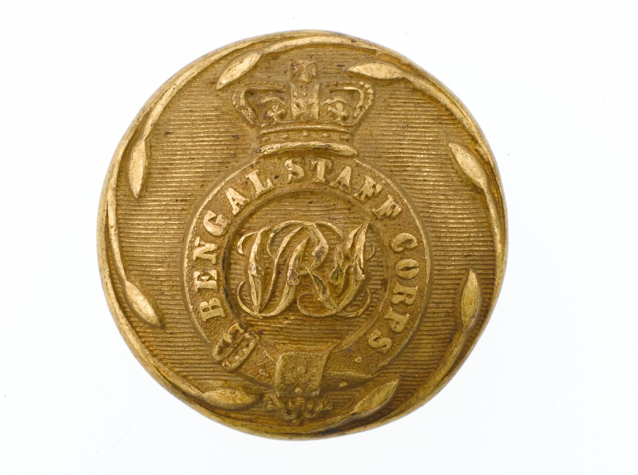 Button, Bengal Staff Corps, 1861-1876 av Indian School
