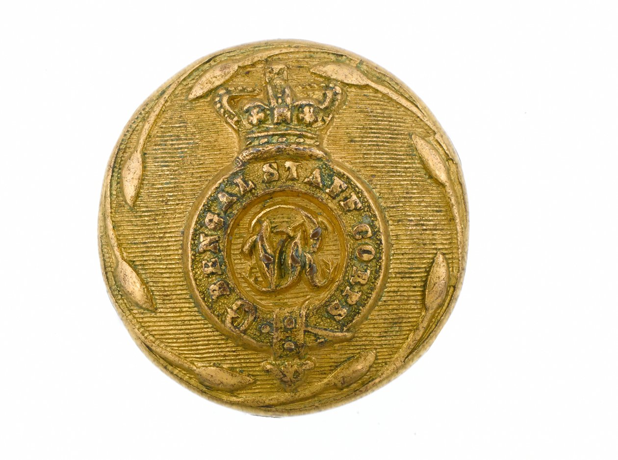 Button, Bengal Staff Corps, 1876-1891 av Indian School