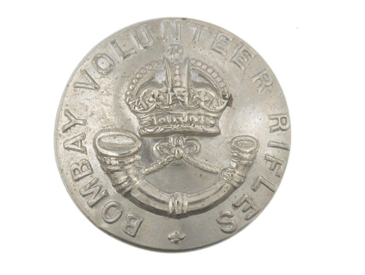 Button, Bombay Volunteer Rifles, 1901-1947 av Indian School