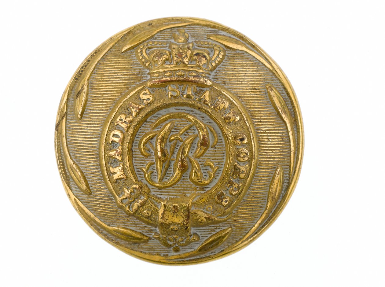 Button, Madras Staff Corps, 1861-1876 av Indian School