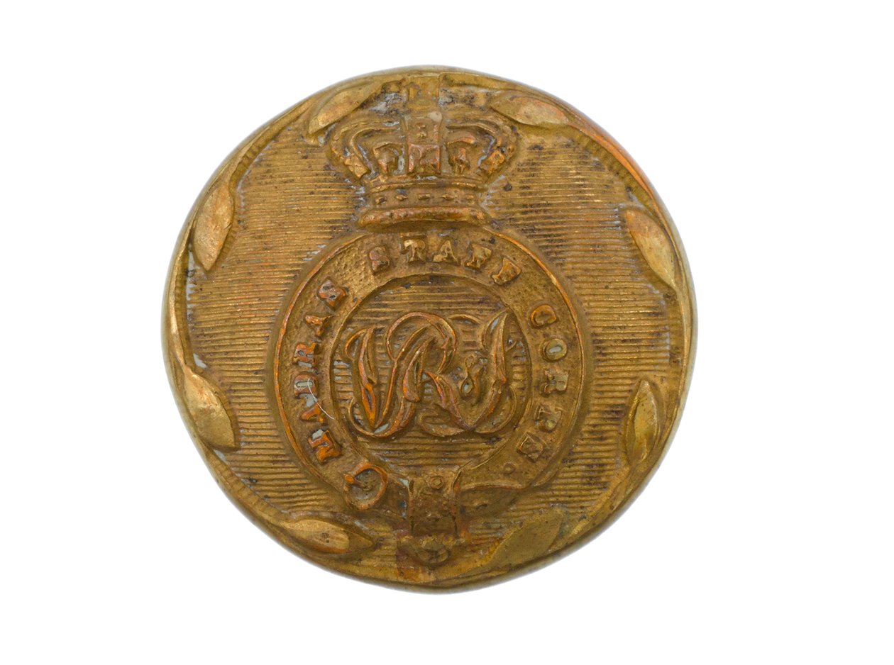 Button, Madras Staff Corps, 1876-1891 av Indian School