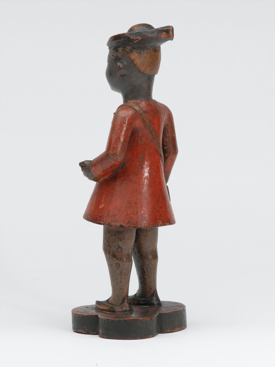 Utskåret trekompaniskolefigur av en sepoy fra Madras-hæren, 1785 ca. av Indian School