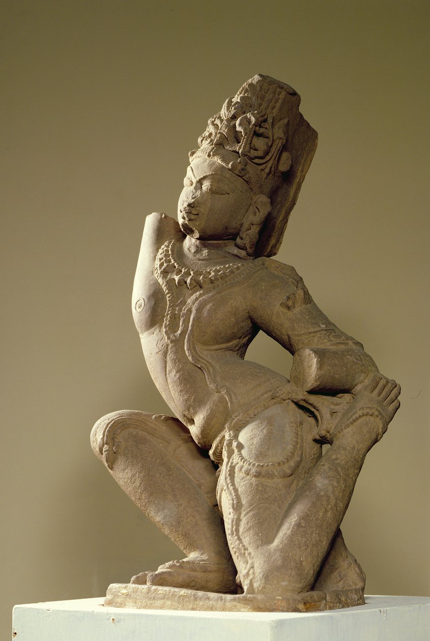 Harihara danser i alidha-stillingen, Prathara-dynastiet av Indian School