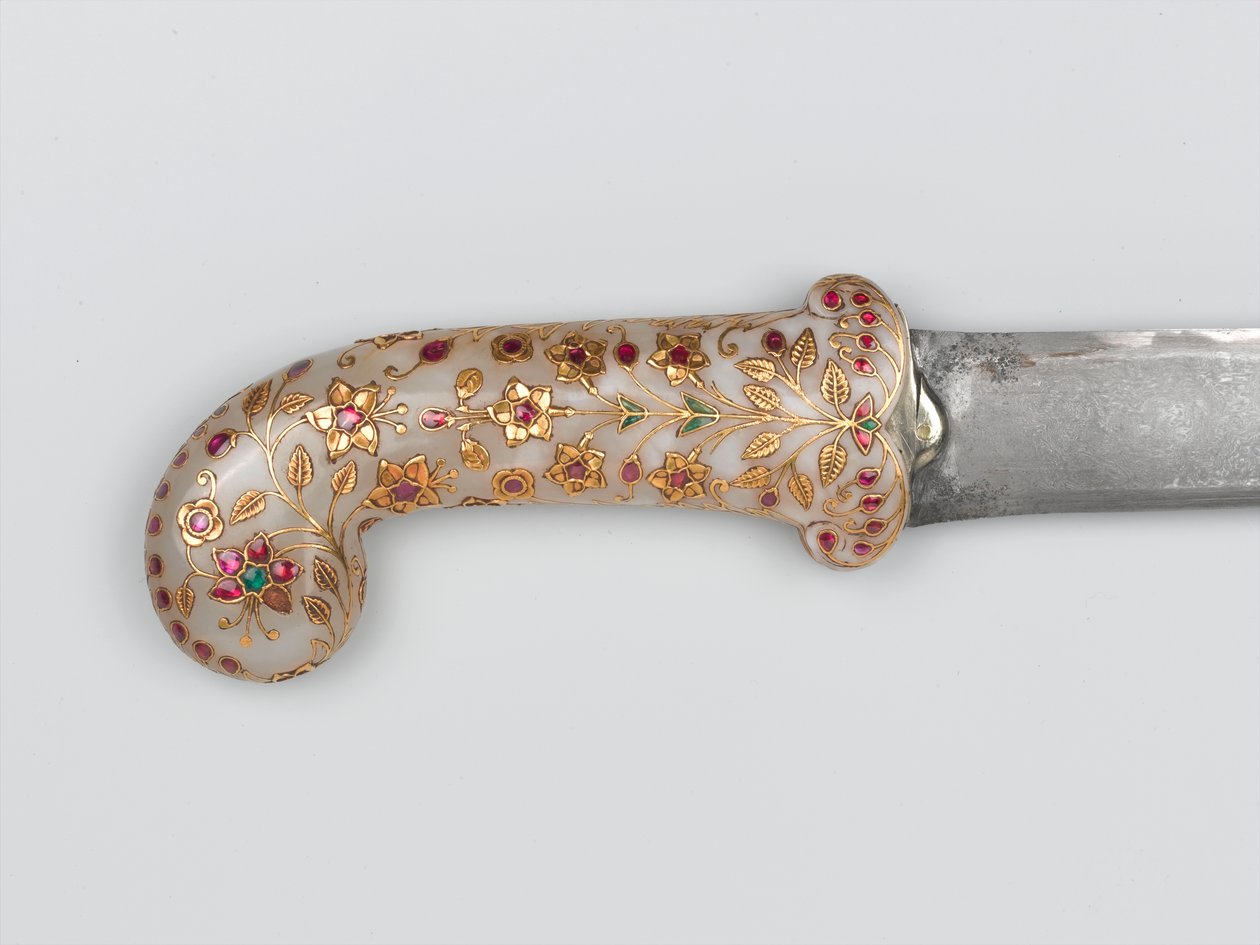 Khanjar som tilhørte Tipu Sultan, tatt ved Seringapatam, 1799 ca av Indian School