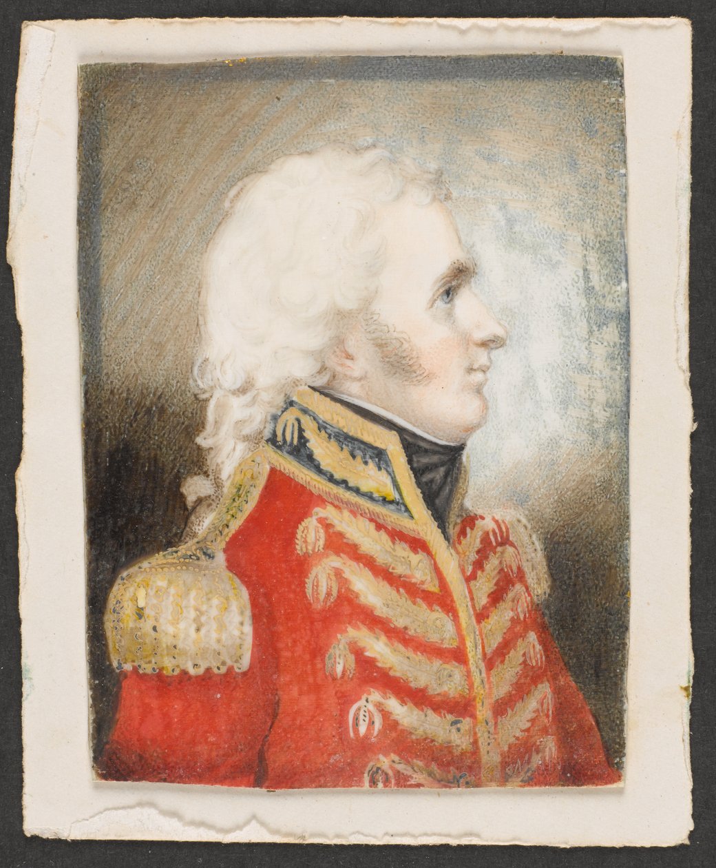 Løytnant John Malcolm, Madras Army, 1795 ca av Indian School