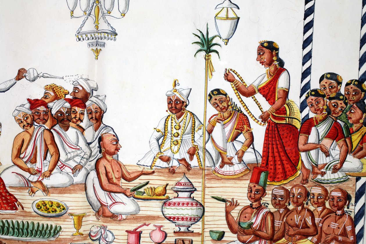 Ekteskapsseremoni av Indian School