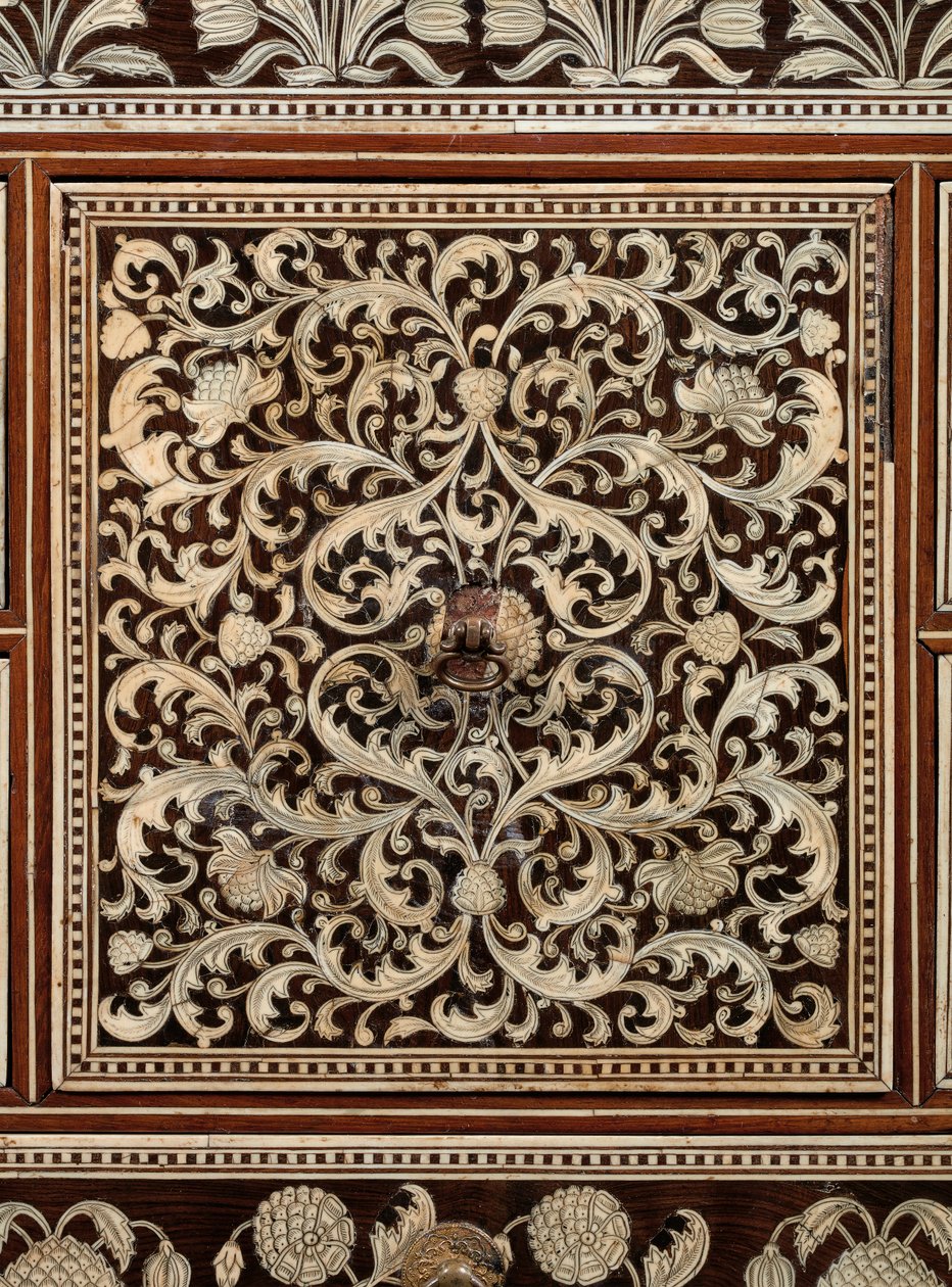 Mughal kabinett, Gujarat eller Sindh, Vest-India av Indian School