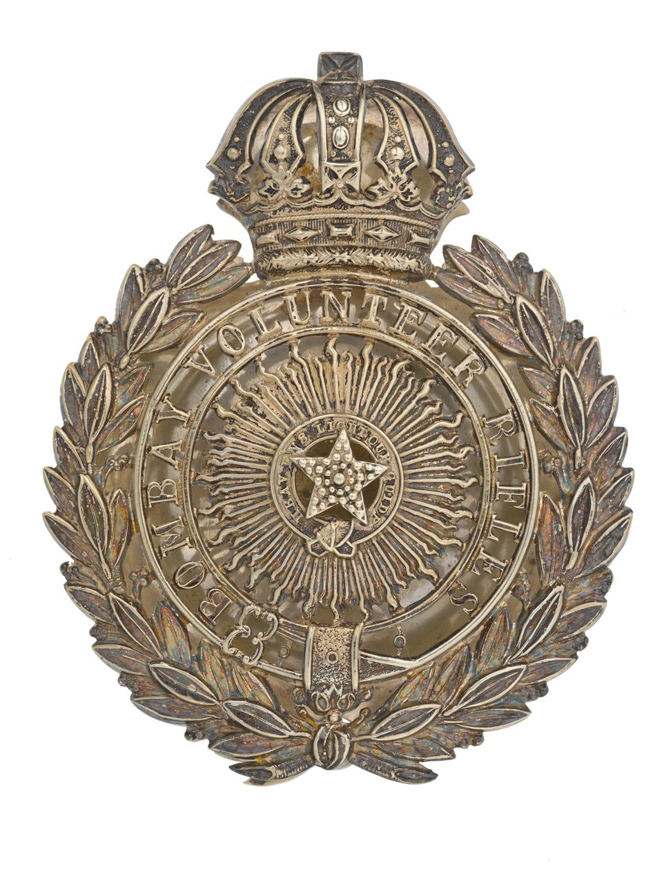 Posebelteplate, Bombay Volunteer Rifles, 1877-1901 av Indian School
