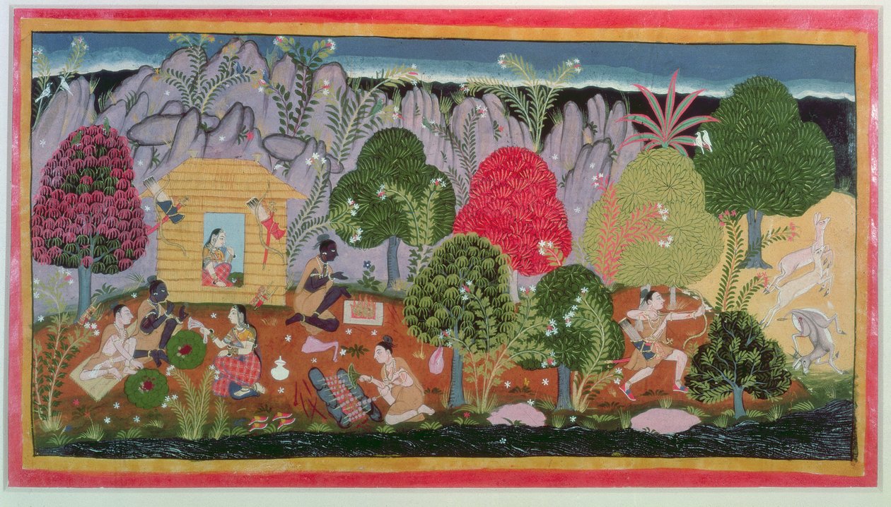 Rama og Sita, fra 
