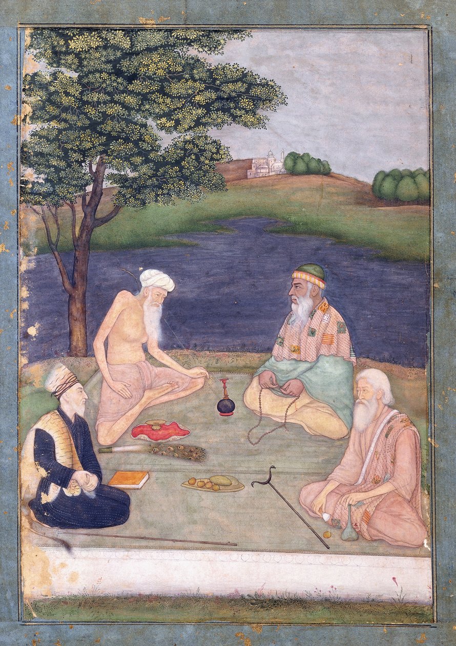 Sufier besøker deres Pir, ca. 1650 av Indian School
