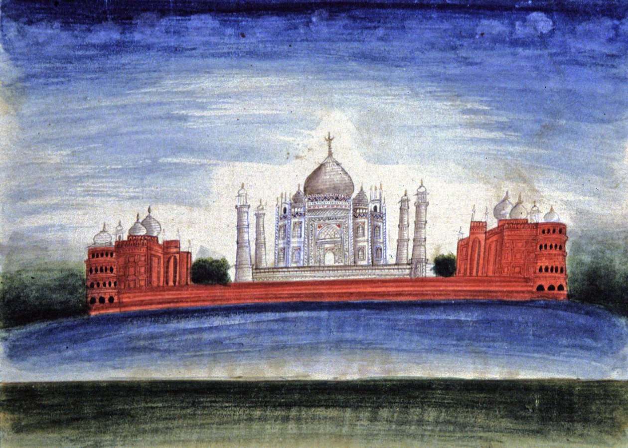 Taj Mahal av Indian School