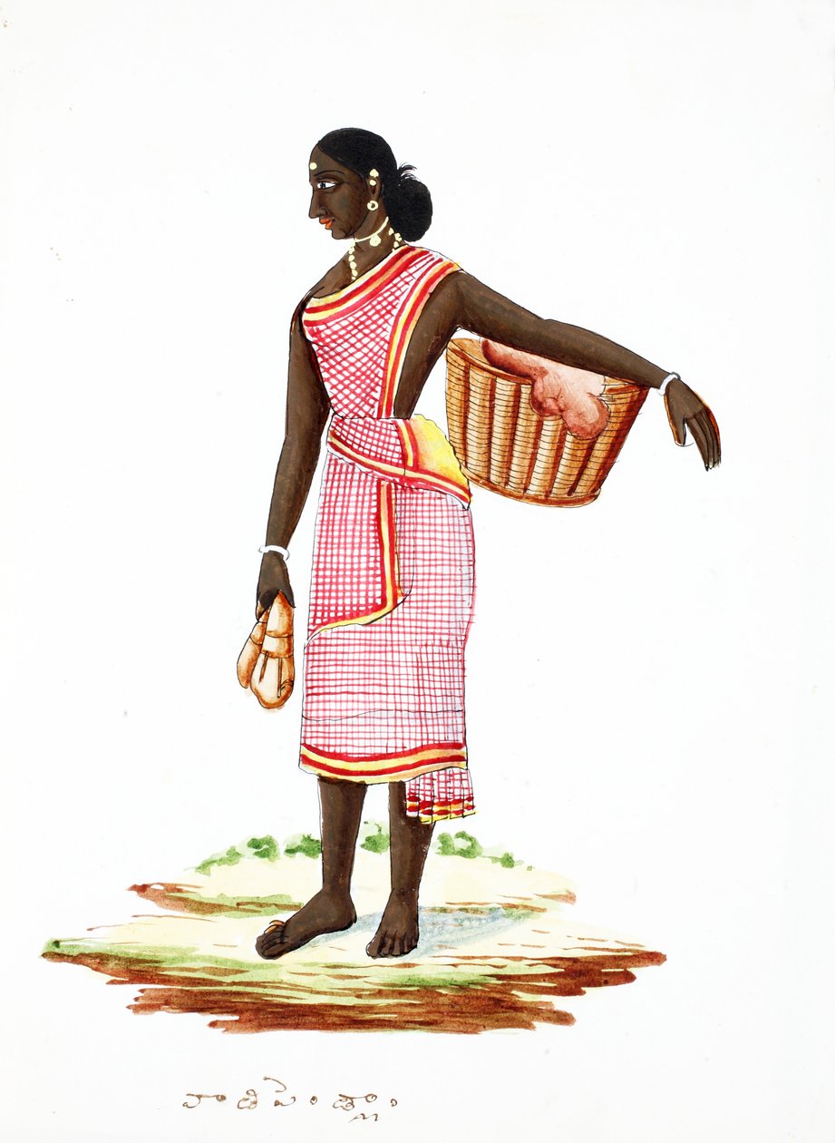Vaskedame (wc på papir) av Indian School