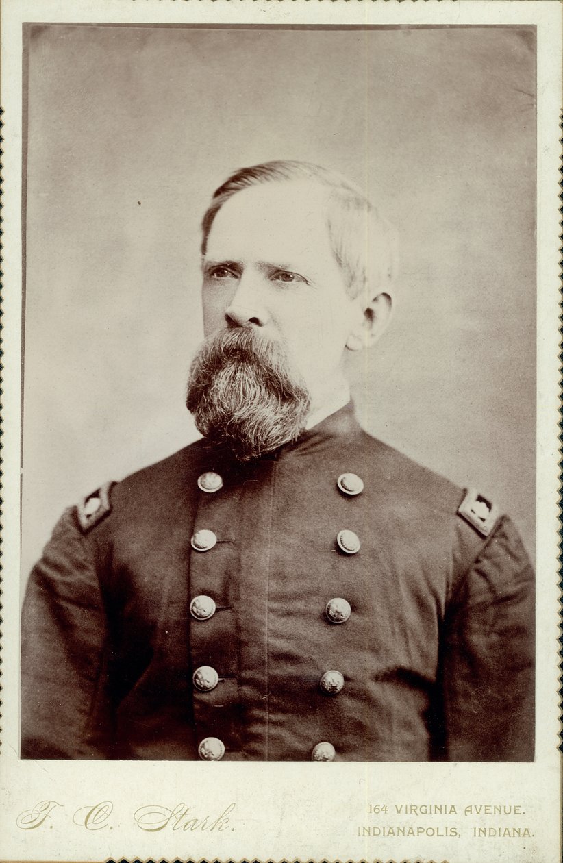 Bystportrett av Thomas Harvey Harris av Indianapolis F.C. Stark