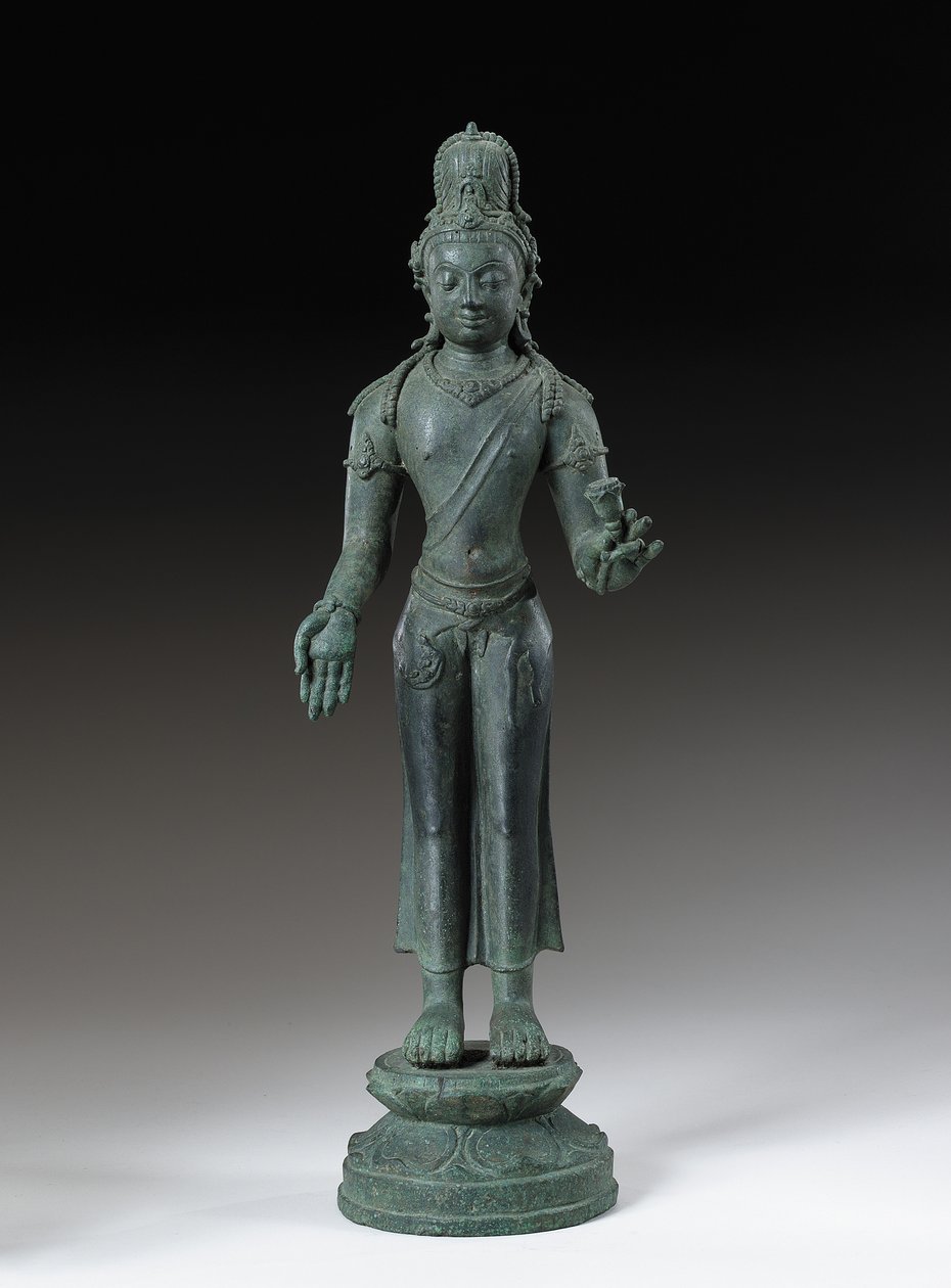 Figur av Avalokiteshvara (bronse) av Indonesian