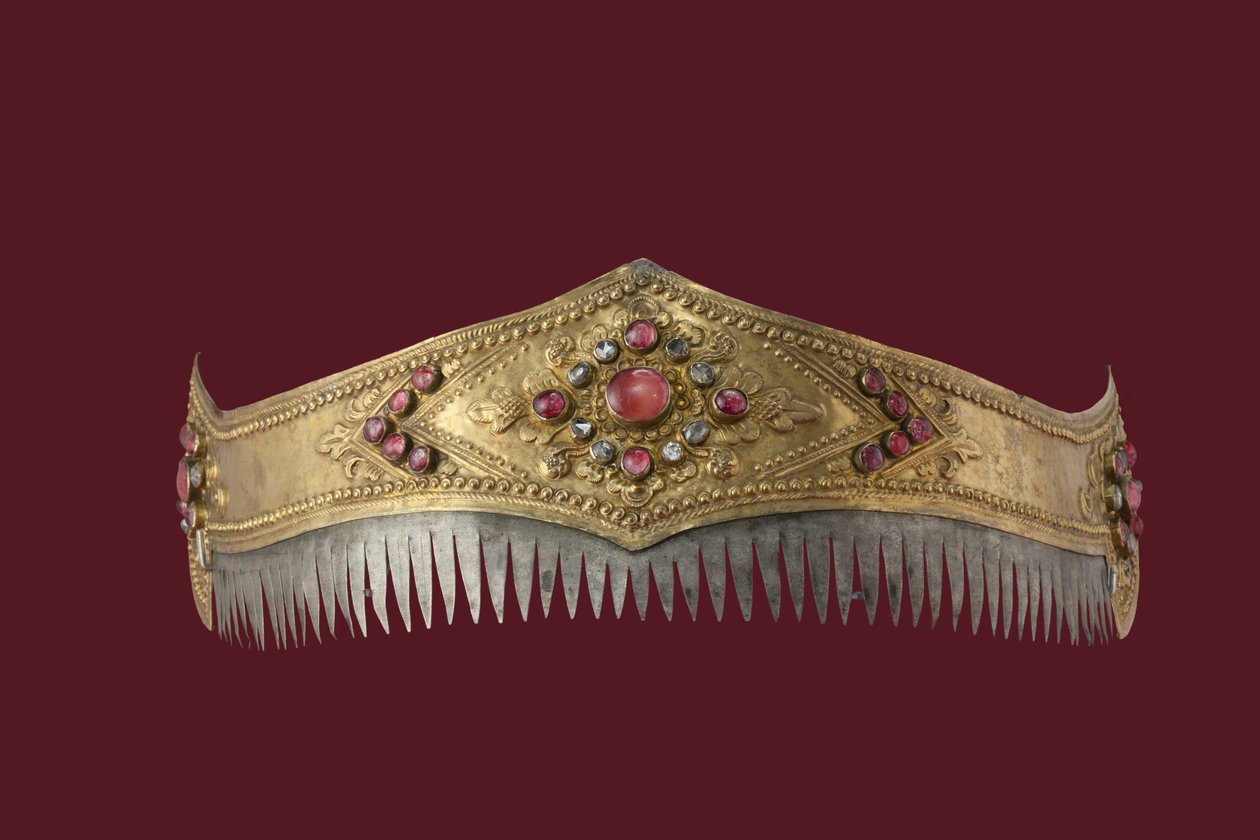 Crown, Buleleng Regency (gull, sølv, rubiner og diamanter) av Indonesian School