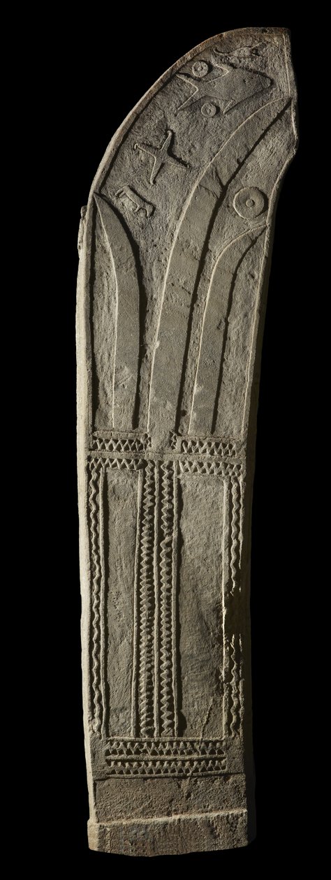 Minnestein eller gravmarkering (penji reti), ca. 1800-tallet (stein) av Indonesian School