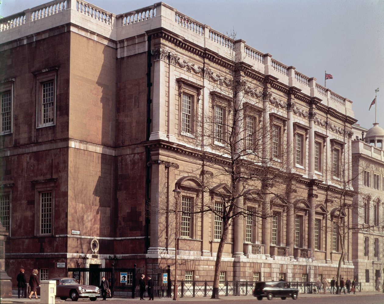 Banqueting House, Whitehall, bygget i 1622 (se også 122651) av Inigo Jones
