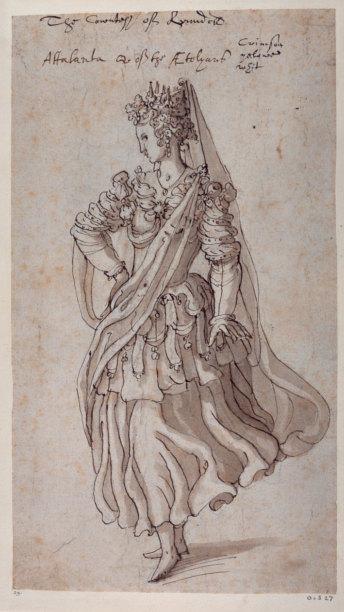 Dronning Atalanta av Inigo Jones